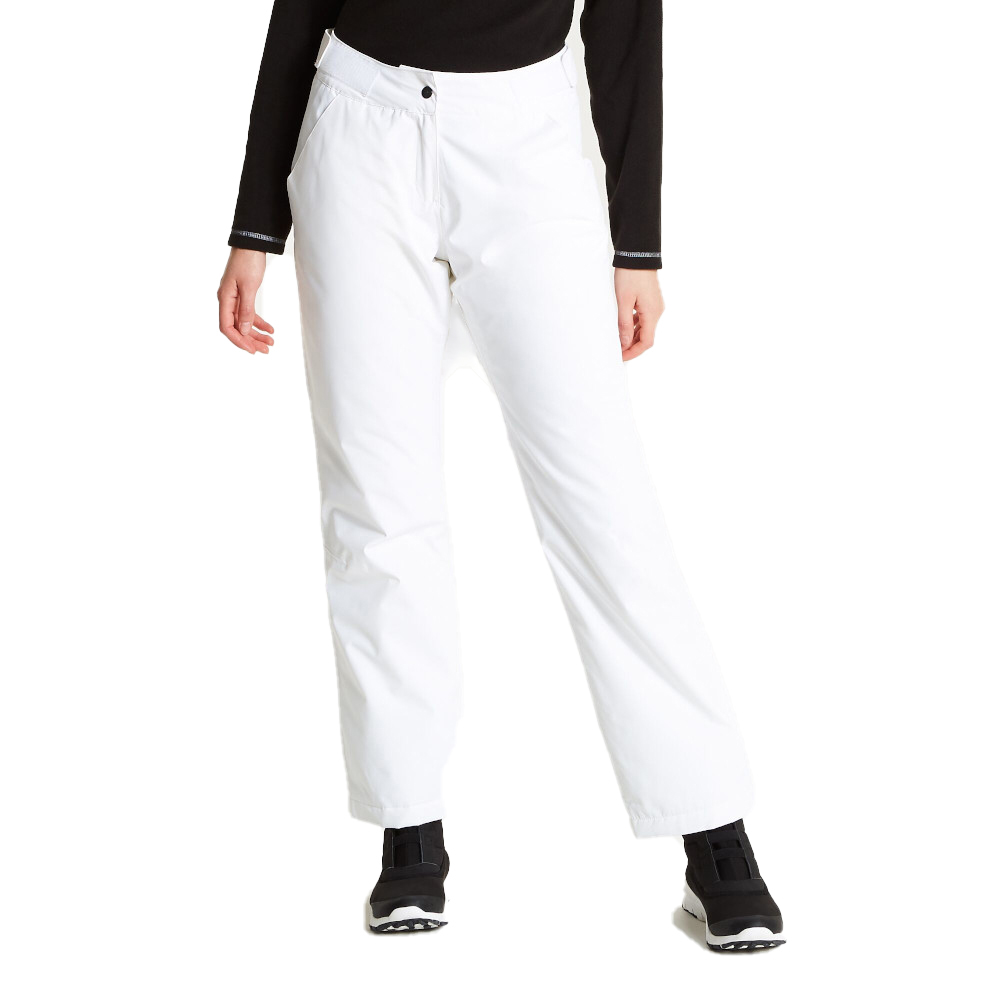 Dare 2B Womens Rove Waterproof Breathable Ski Trousers Pants - White - Size 18 UK