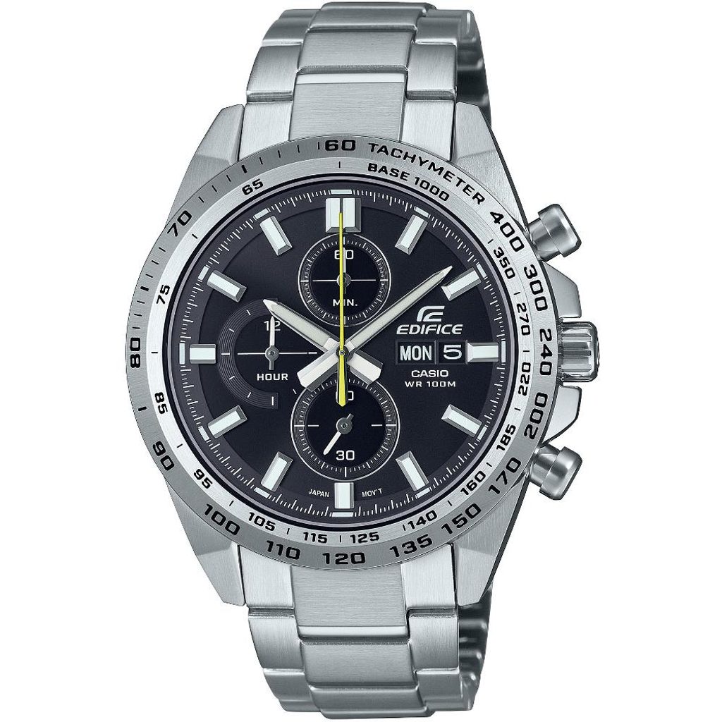 Casio Edifice Mens Silver Watch EFR-574D-1AVUEF Stainless Steel (archived) - One Size