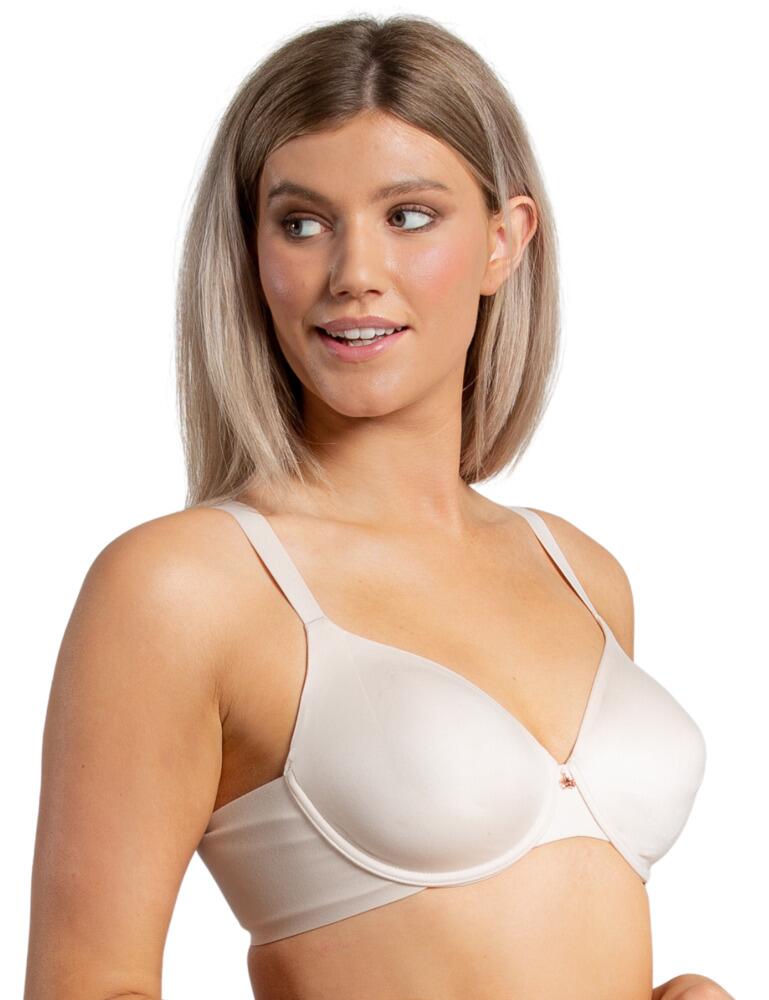 Royal Lounge Intimates Womens 1013-910 Donna Full Cup Bra - Ivory Nylon - Size 40E