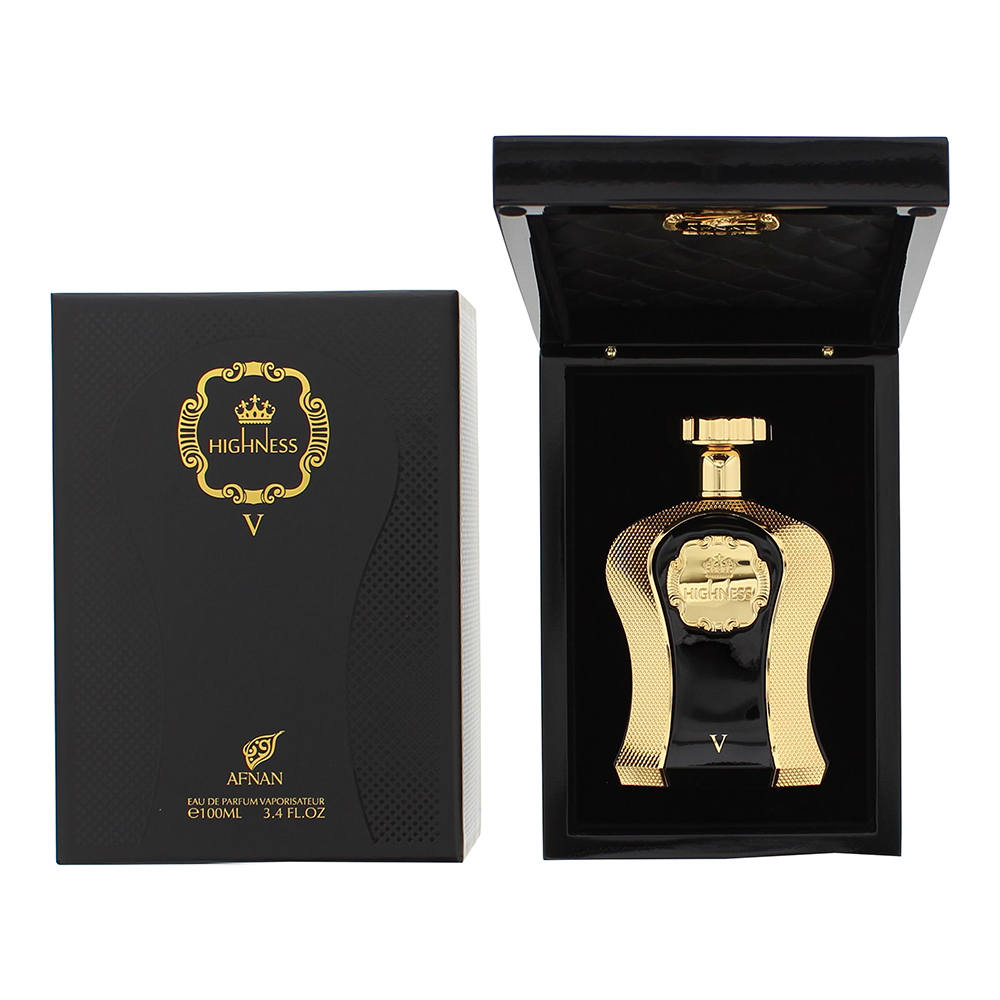 Afnan Unisex Highness V Black Eau de Parfum 100ml - One Size