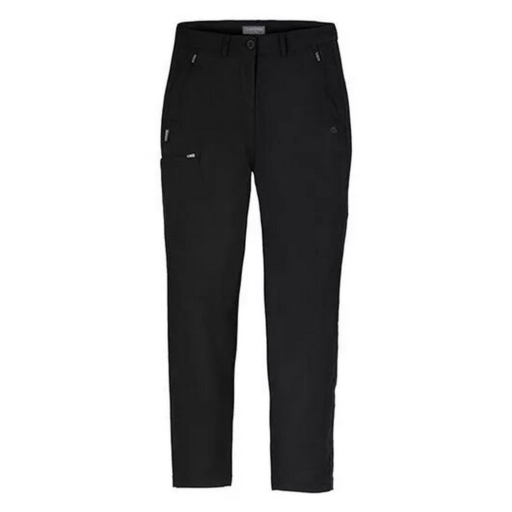 Craghoppers Womens/Ladies Expert Kiwi Pro Stretch Trousers (Black) - Size 18 Long