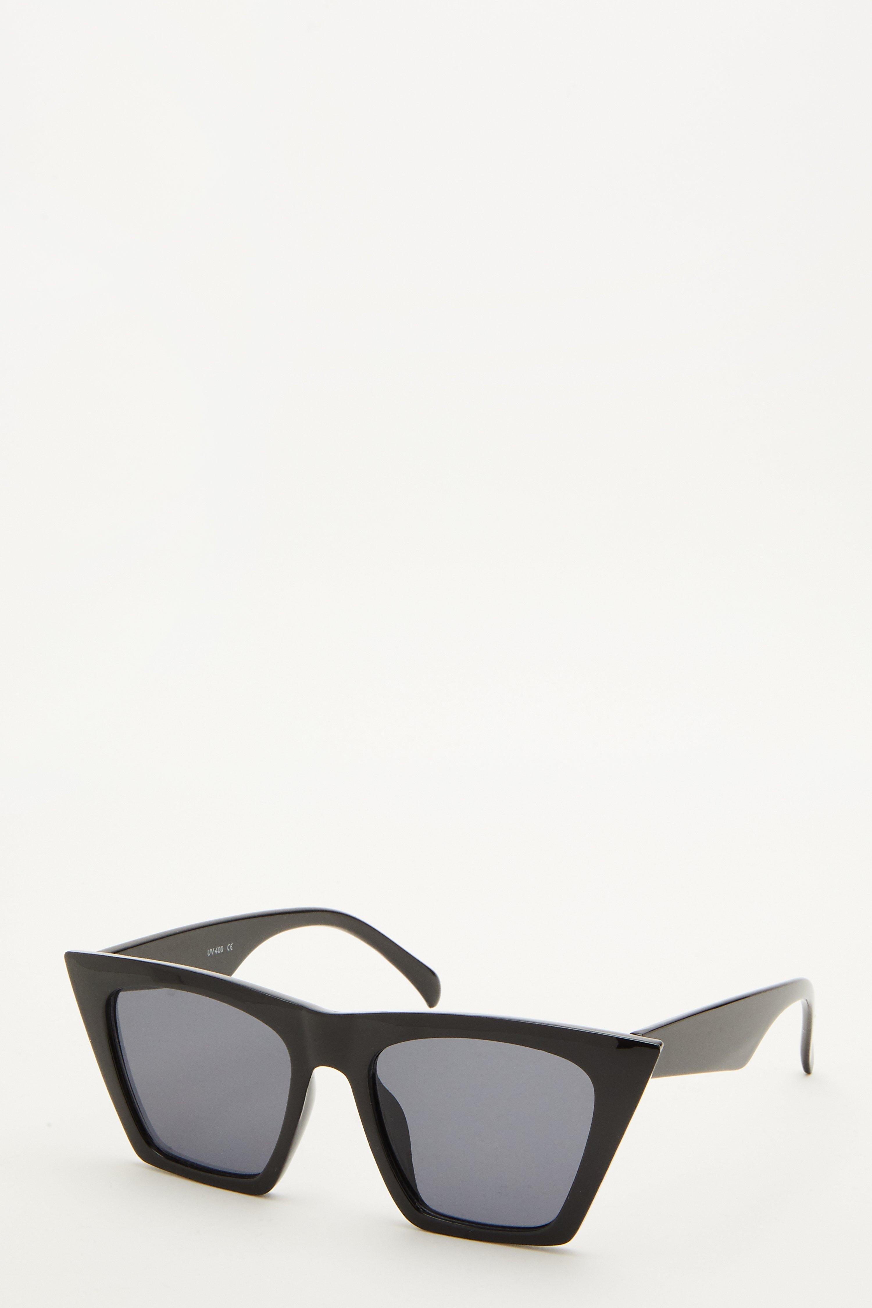 Quiz Womens Black Retro Sunglasses - One Size