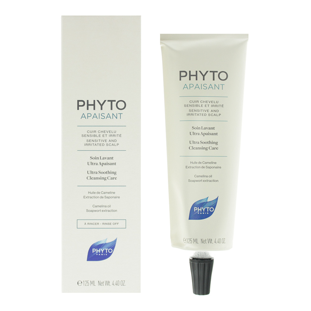 Phyto Womens Apaisant Ultra Soothing Cleansing Care 125ml Rinse Off - NA - One Size