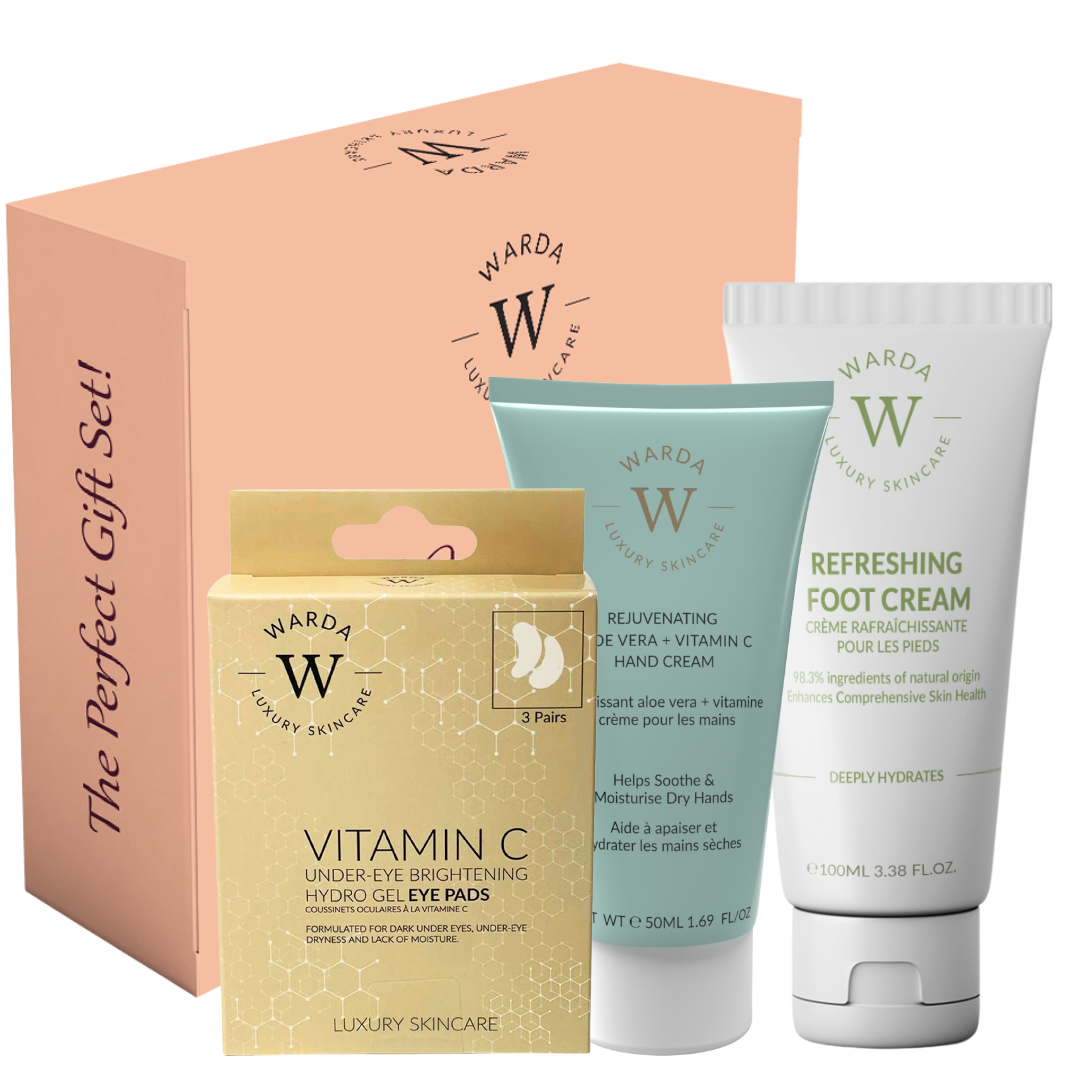 Warda Luxury skincare Unisex Universal gift Set - One Size