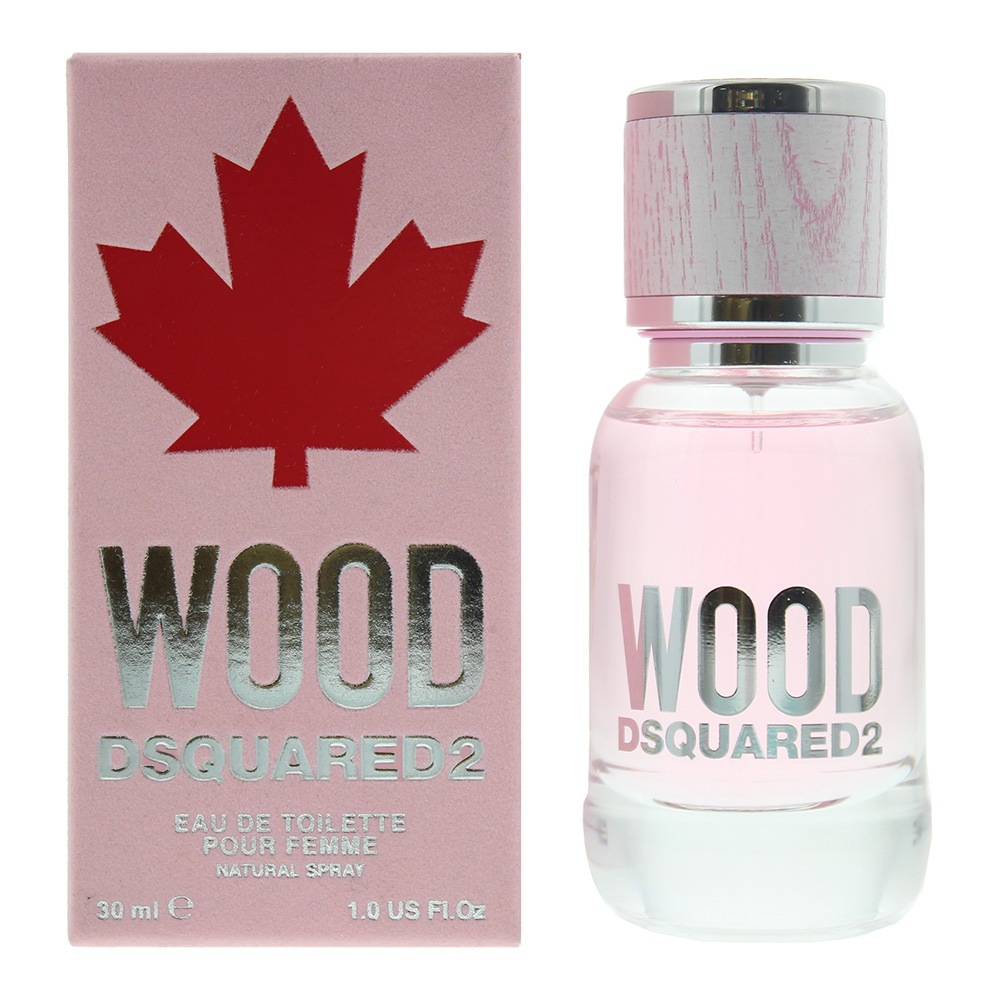 Dsquared2 Womens Wood Pour Femme Eau de Toilette 30ml Spray For Her - Orange - One Size