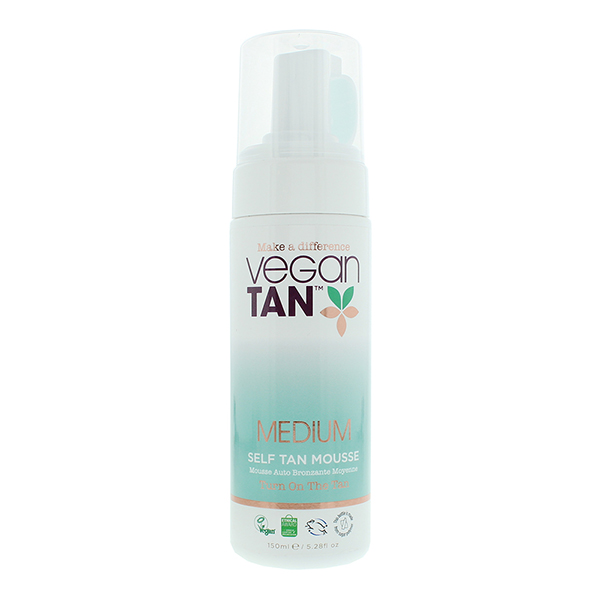 Vegan Tan Medium Self Tan Mousse 150ml - One Size