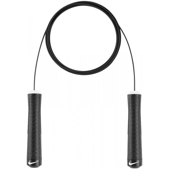 Nike Unisex Leather Speed Rope (Black) - One Size