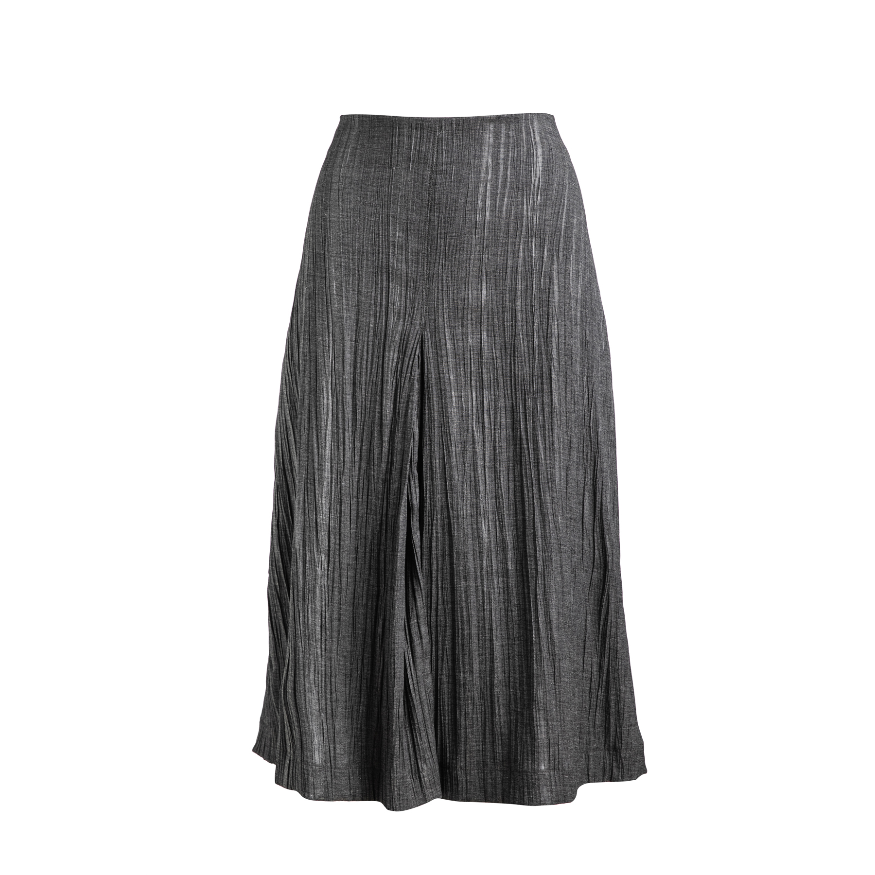 Conquista Womens Grey Cloche Skirt - Charcoal Cotton/Polyester - Size X-Large