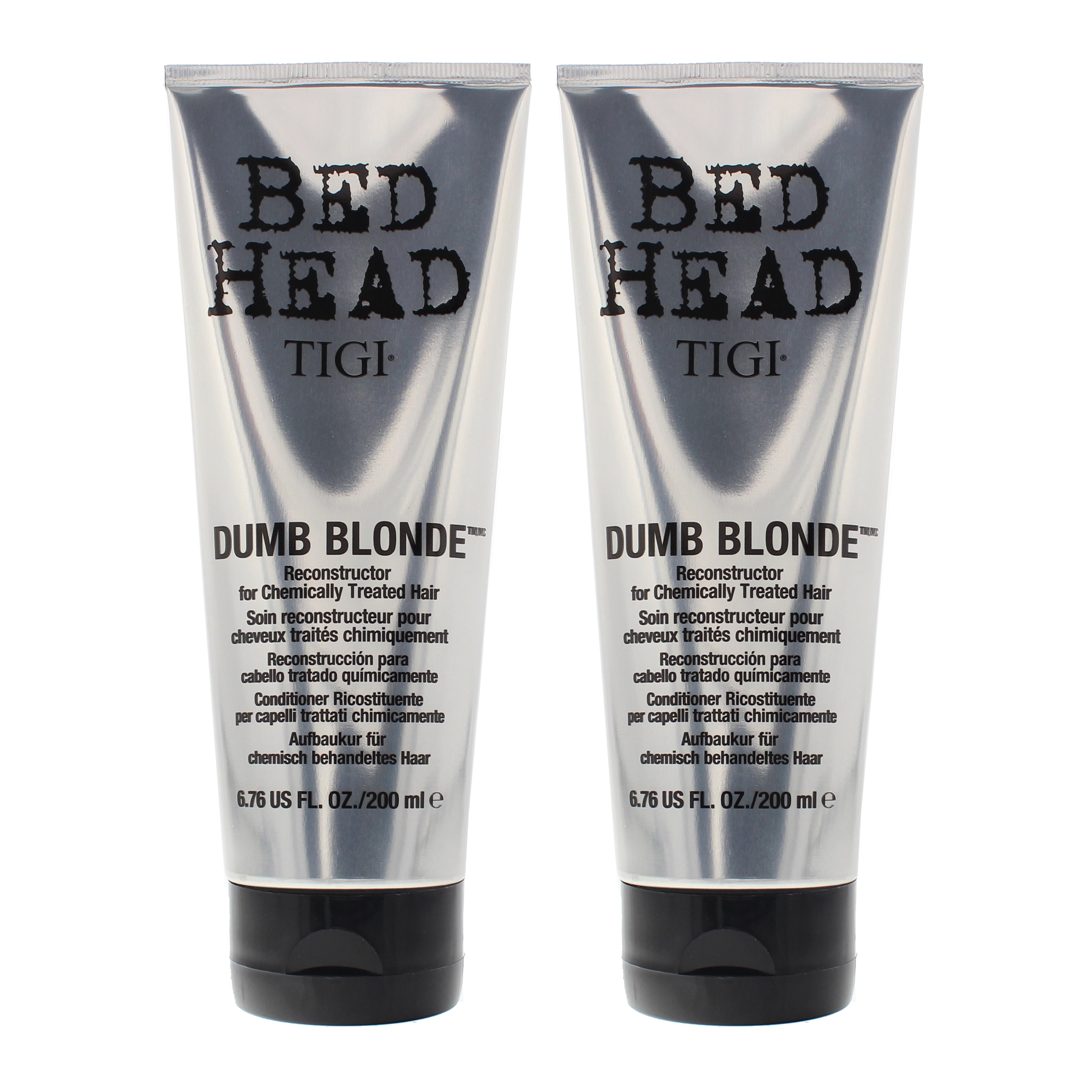 Tigi Womens Bed Head Dumb Blonde Reconstructor Conditioner 200ml x 2 - NA - One Size