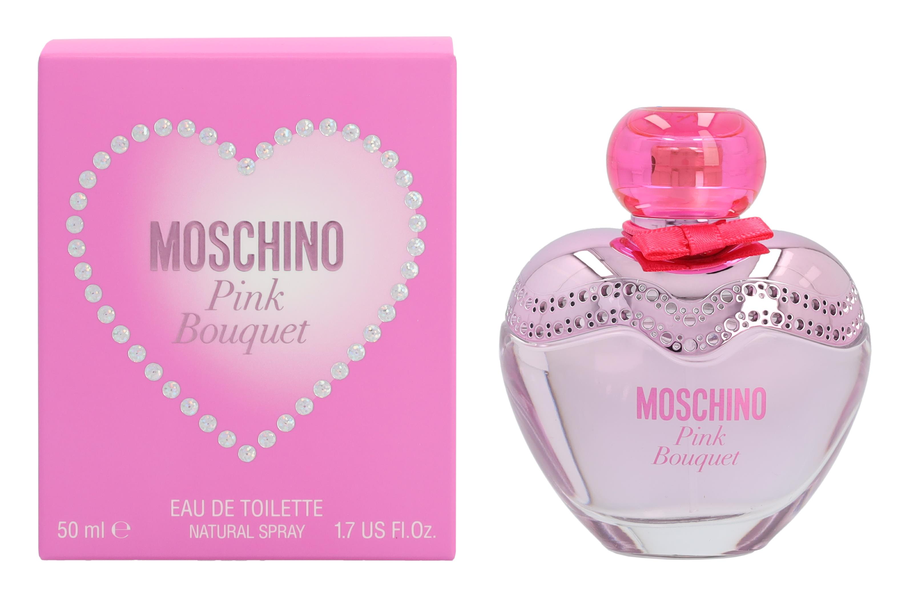 Moschino Womens Pink Bouquet Eau de Toilette 50ml Spray - One Size