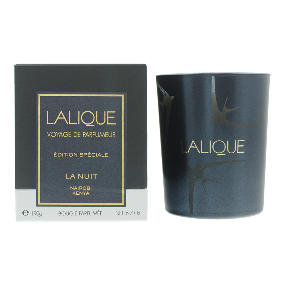 Lalique Unisex La Nuit Nairobi Kenya Candle 190g - NA - One Size