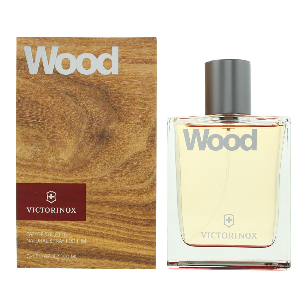 Swiss Army Mens Victorinox Wood Eau De Toilette 100ml - NA - One Size