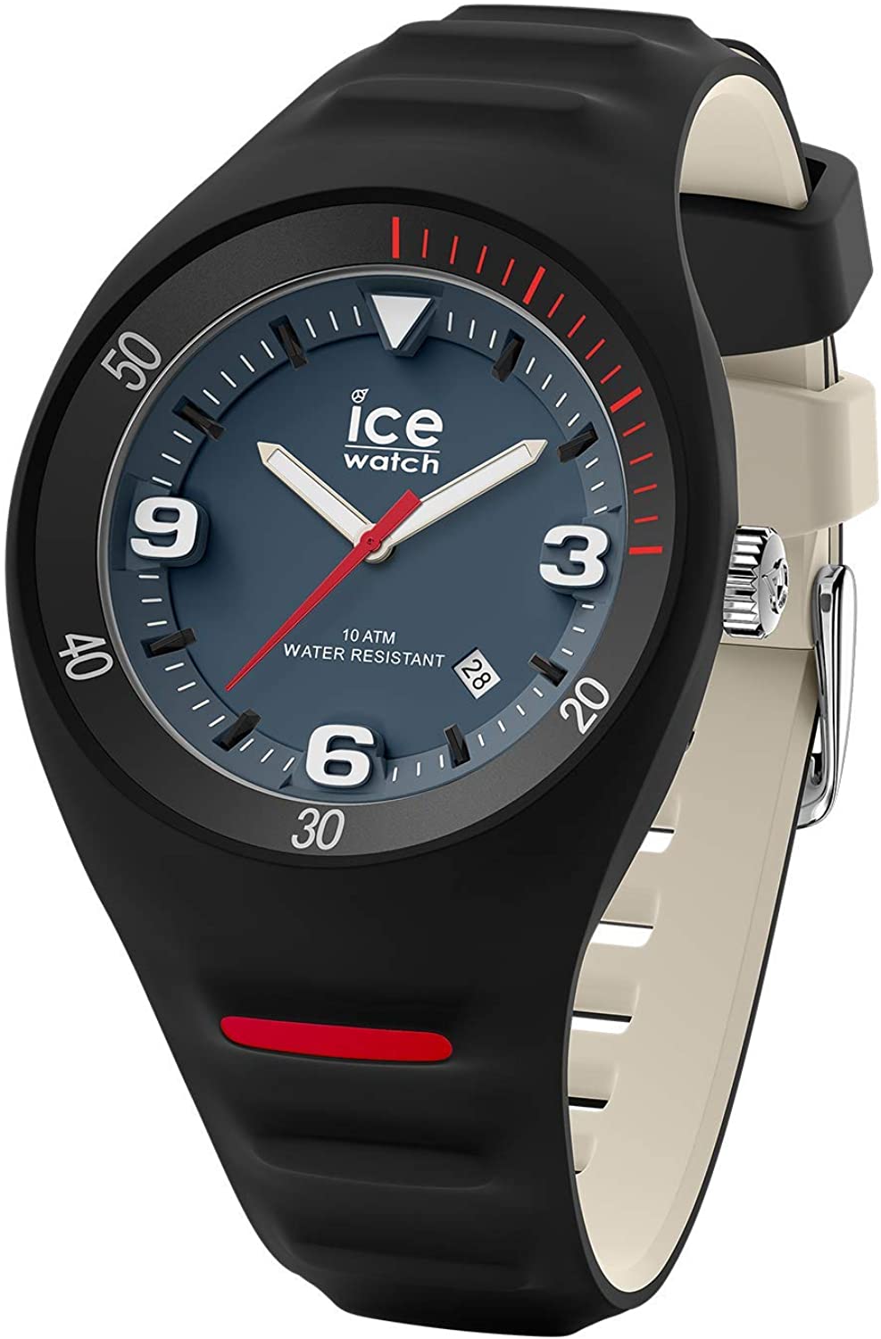 Ice-Watch Ice Watch P. Leclercq - Black Blue Jeans Mens 018944 Silicone - One Size