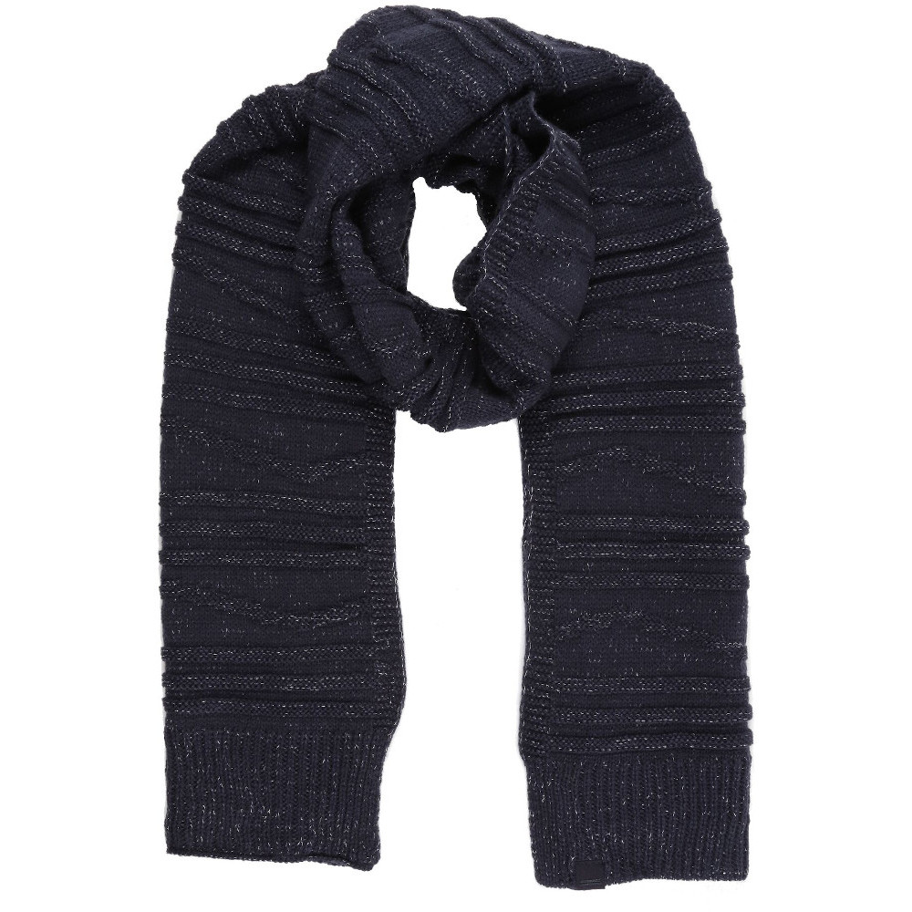 Regatta Womens Multimix V Cable Knitted Scarf - Navy - One Size