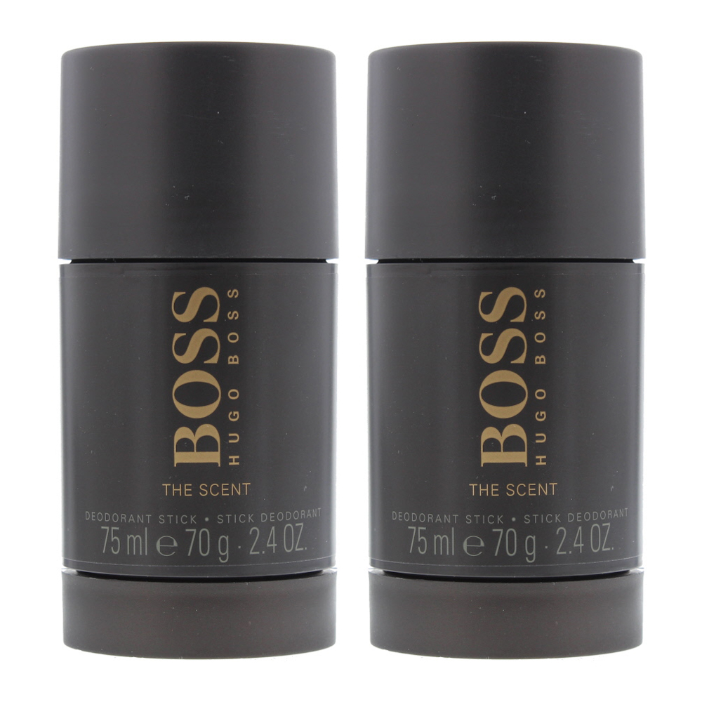 Hugo Boss - The Scent Deodorant Stick 75ml NEW. Mens x 2 - One Size