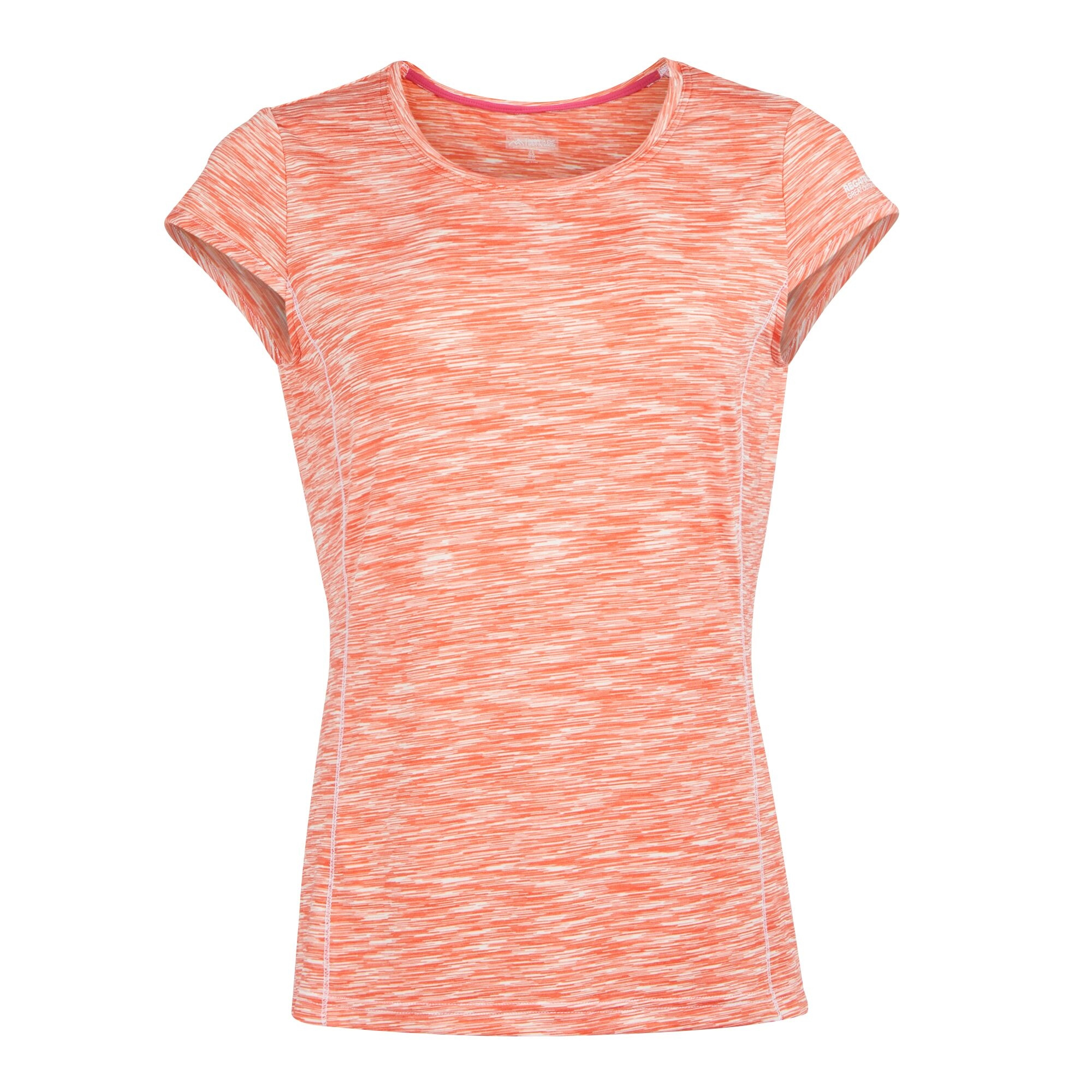 Regatta Womens/Ladies Hyperdimension II T-Shirt (Satsuma) - Orange material_Synthetic - Size 8 UK