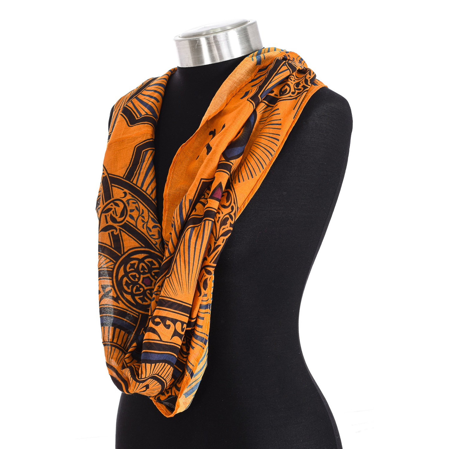 Buff Womens Printed Infinity Neck 114000 woman - Yellow - One Size