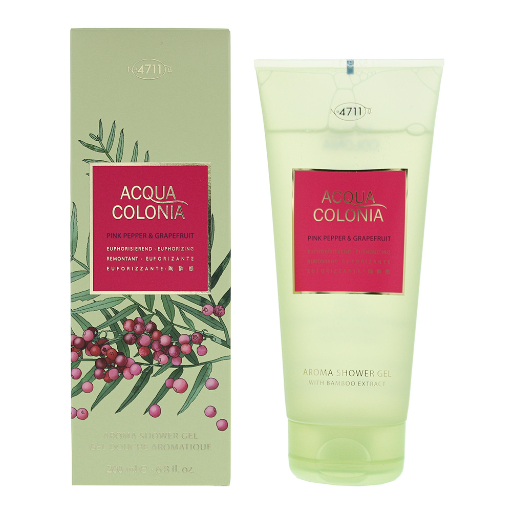 4711 Unisex Acqua Colonia Pink Pepper & Grapefruit Shower Gel 200ml - One Size