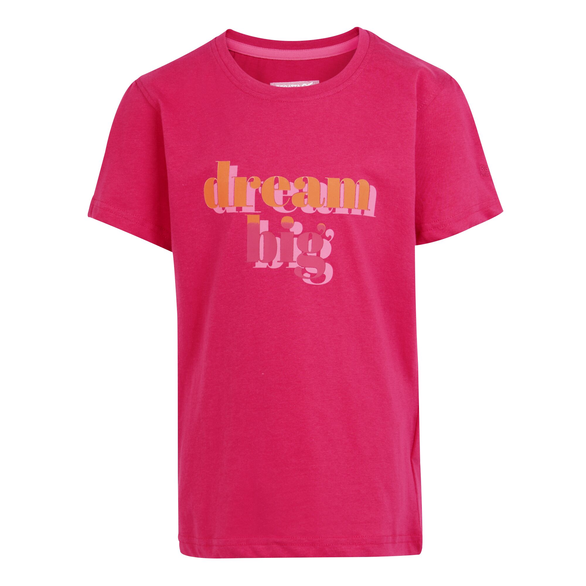 Regatta Kids Unisex Childrens/Kids Bosley Vii Dream Big T-Shirt (Pink Potion) - Size 7-8Y