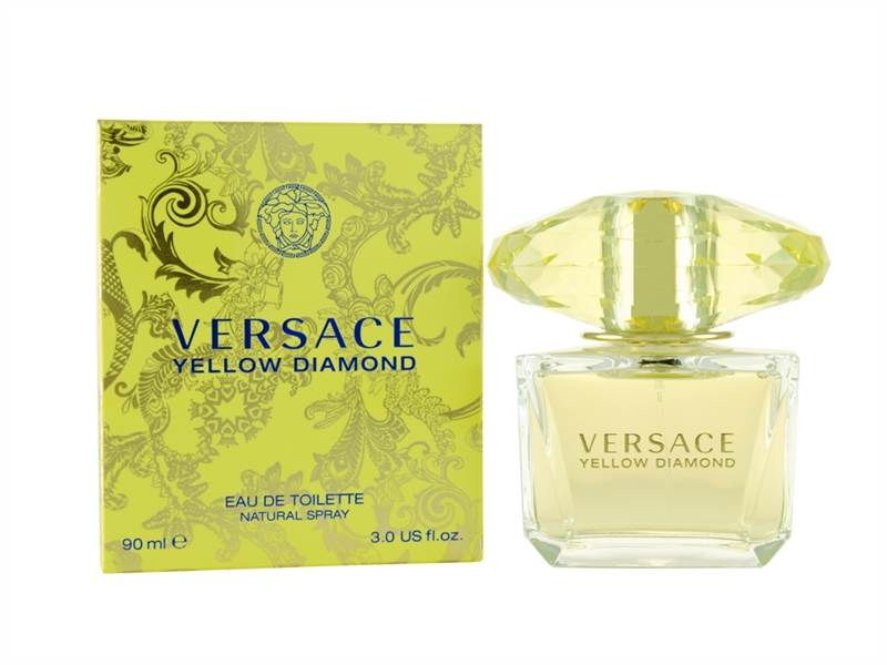 Versace Womens Yellow Diamond Eau de Toilette 90ml Spray For Her - Orange - One Size