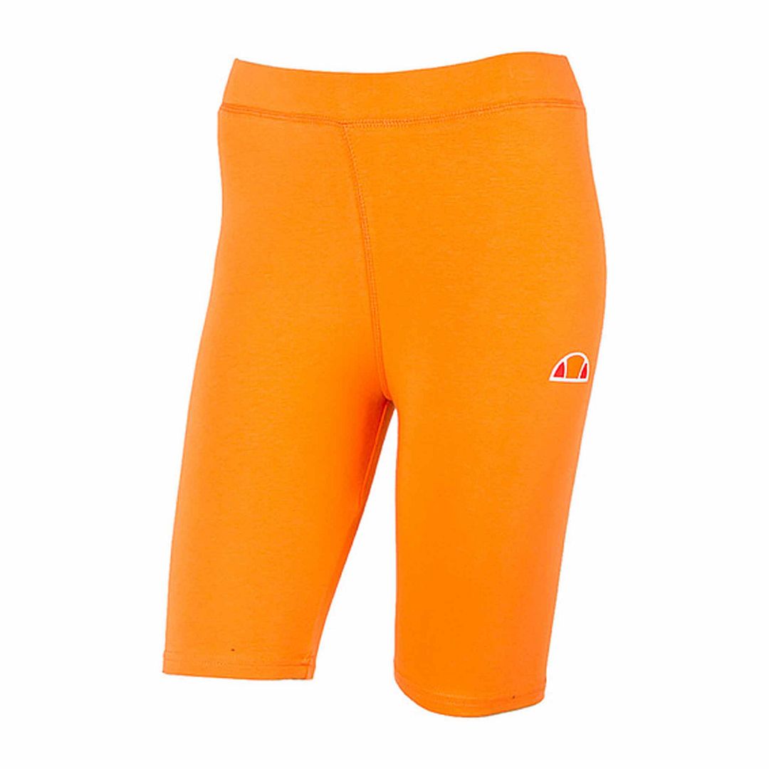 Ellesse Tour Womens Orange Cycling Shorts Cotton - Size 14 UK