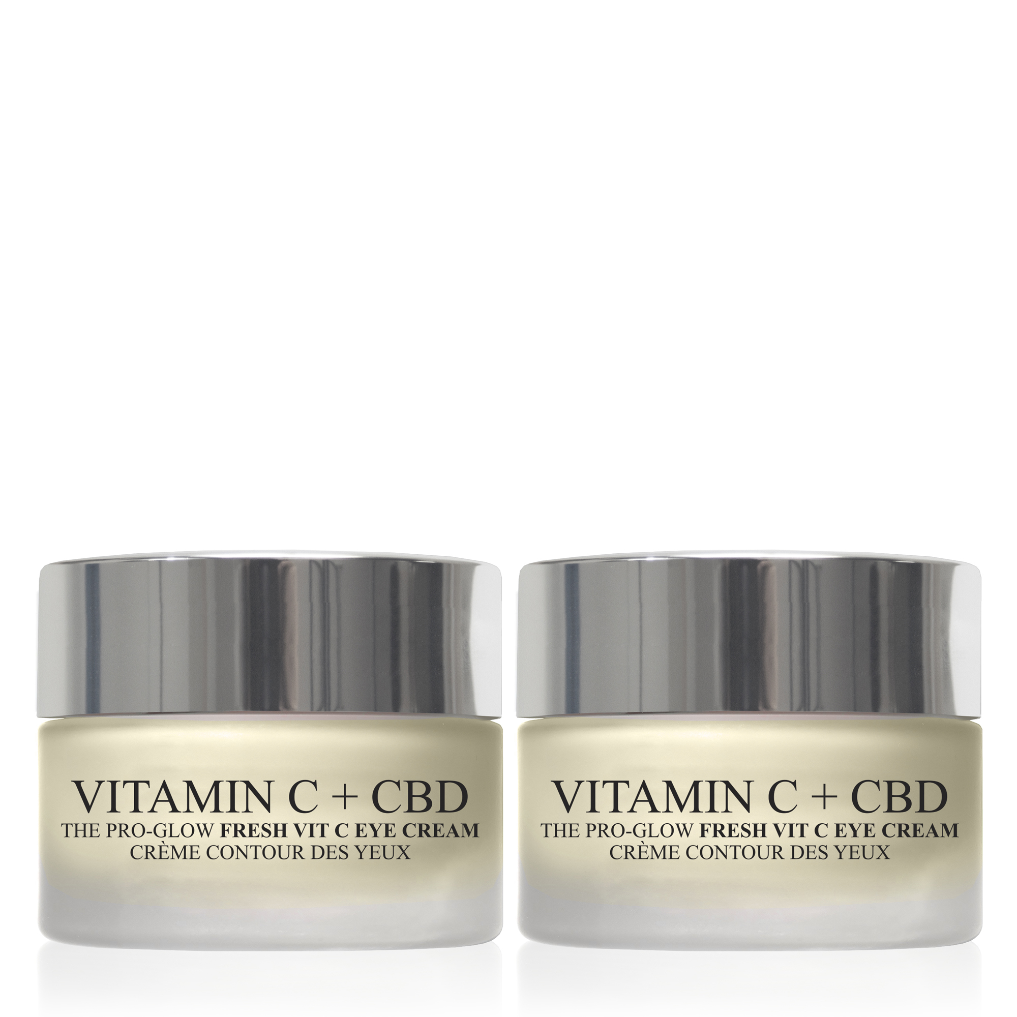 London Botanical Laboratories Unisex 2 x Vitamin C + CBD Eye Cream 15ml - One Size