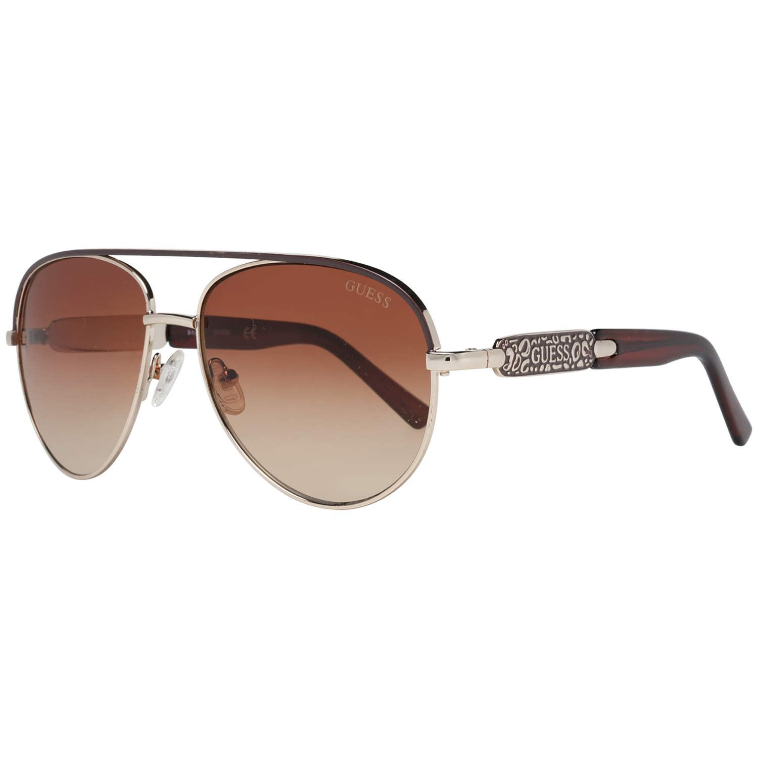 Guess Womens Sunglasses GF0287 32F 57 - Gold Metal (archived) - One Size