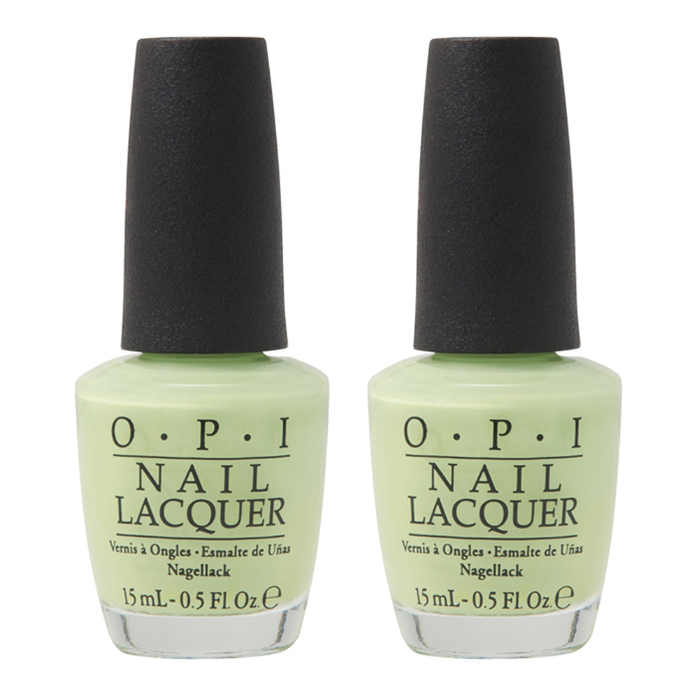 OPI Womens Nail Polish 15ml - Gargantuan Green Grape x 2 - One Size