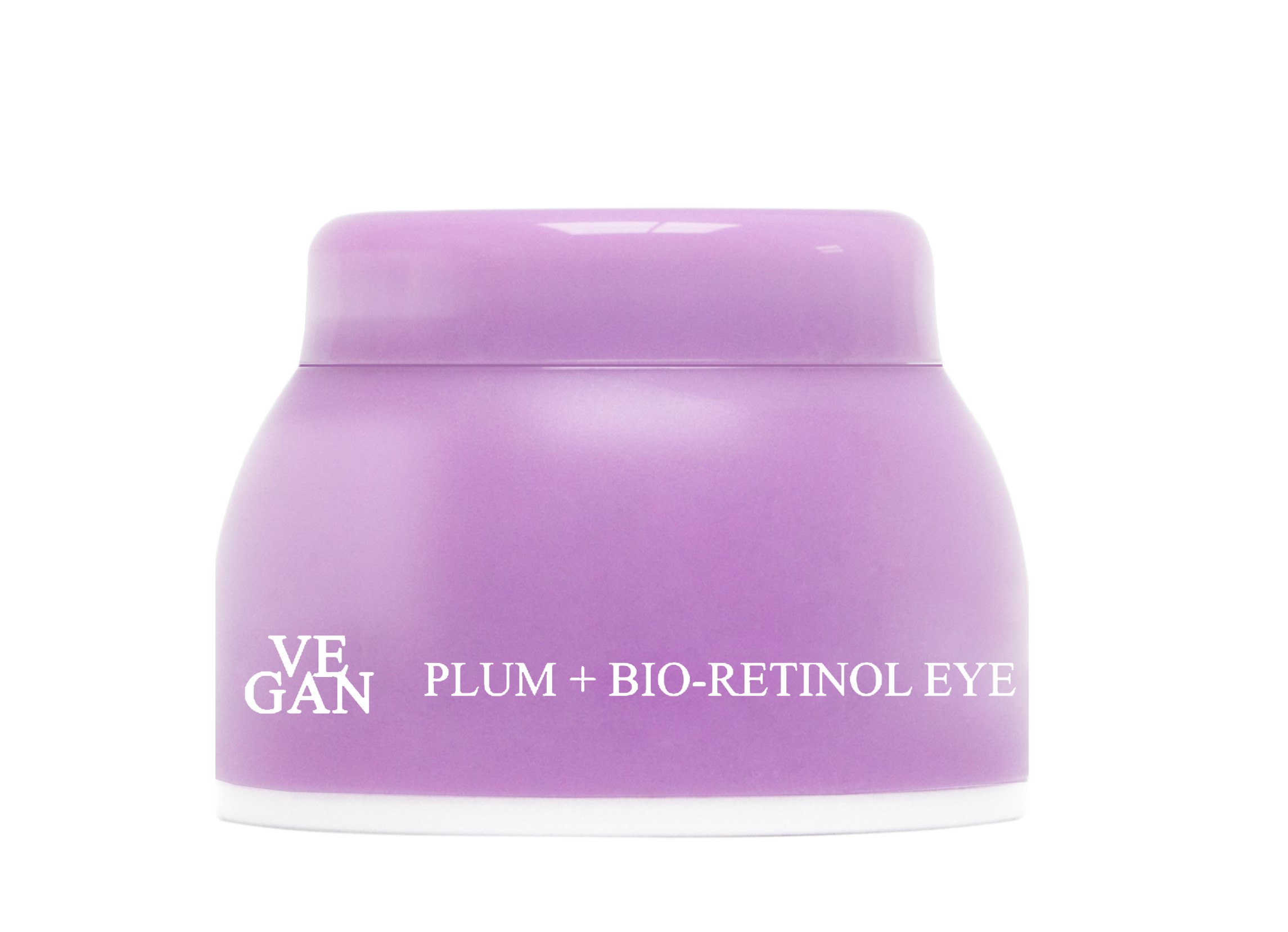 Vegan by Happy Skin Unisex PLUM + BIO-RETINOL eye cream 10ml - One Size