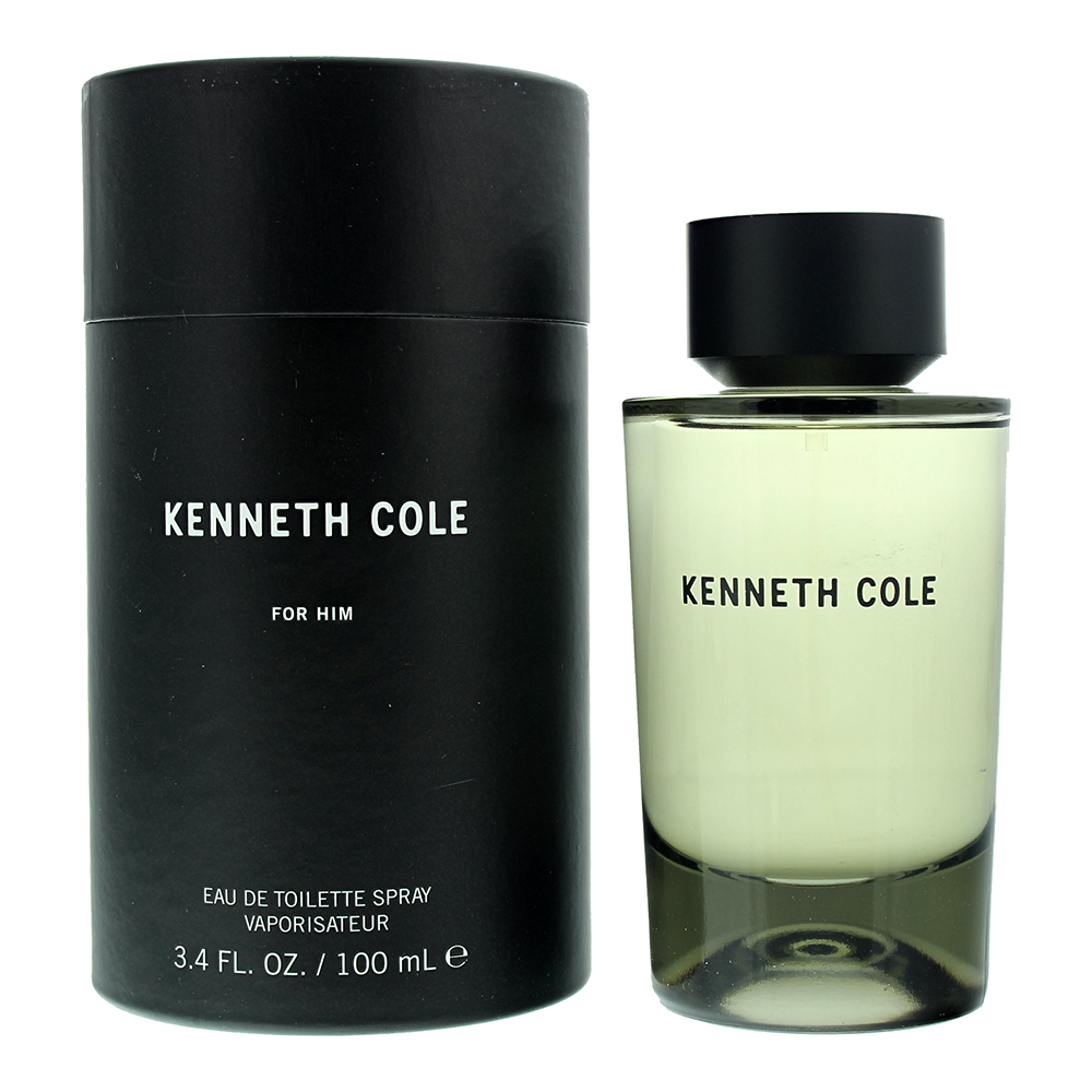 Kenneth Cole Mens For Him Eau de Toilette 100ml - White - One Size