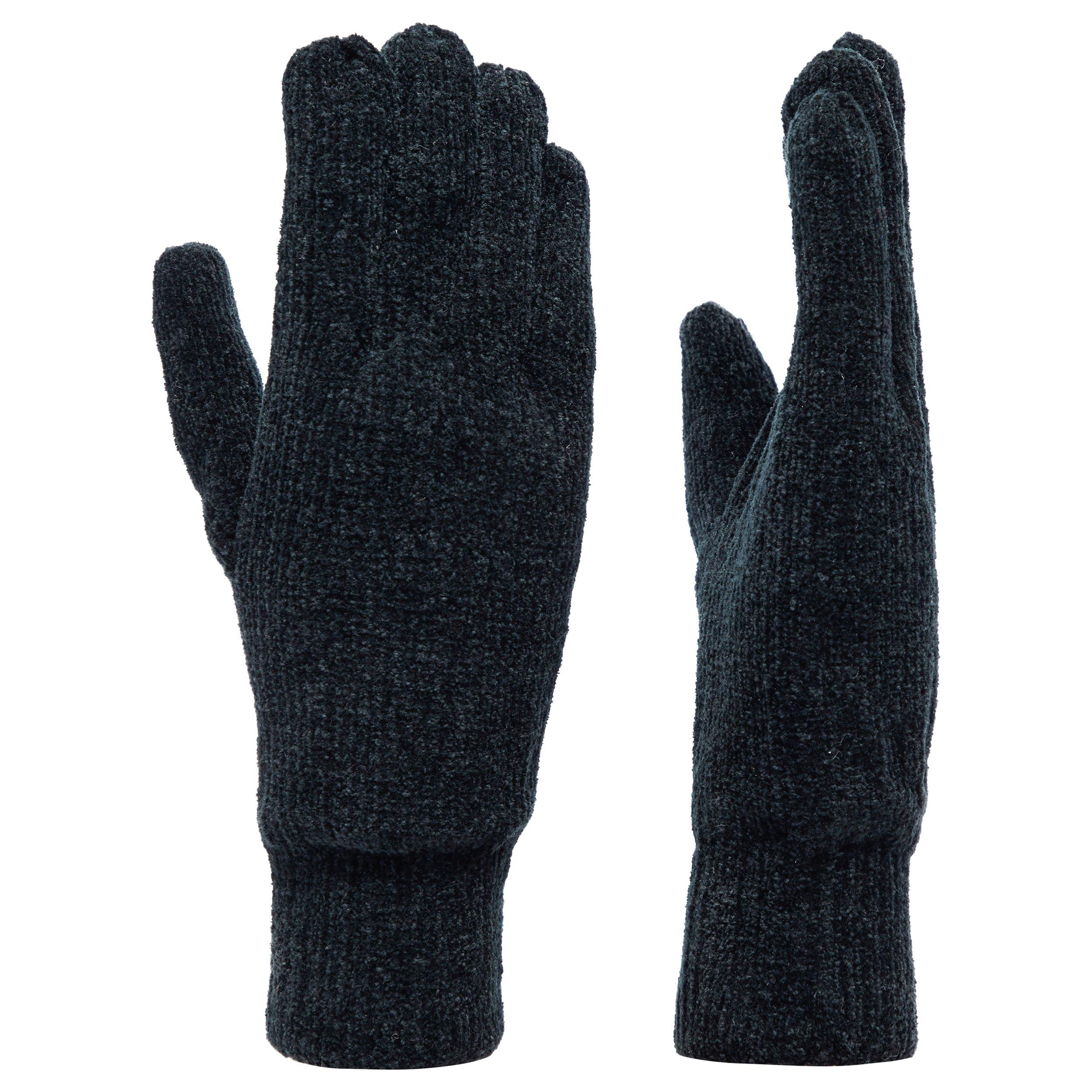 Peter Storm WoMens Thinsulate Chennile Gloves - Black - Size X-Small