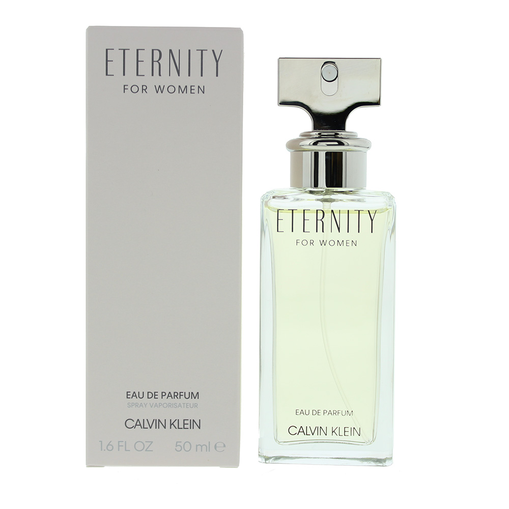 Calvin Klein Womens Eternity Eau de Parfum 50ml - Pink - One Size