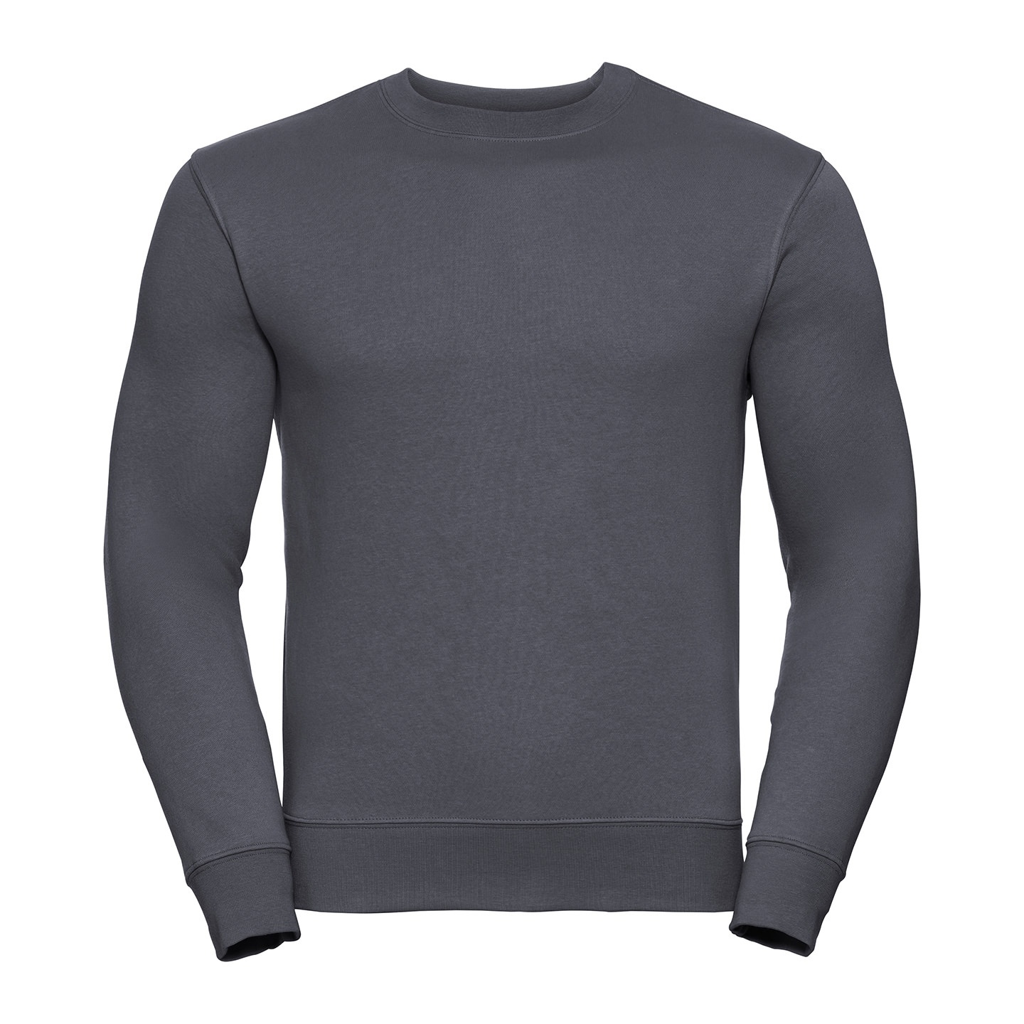 Russell Athletic Mens Set-in Sweatshirt (Convoy Grey) - Dark Grey - Size 3XL