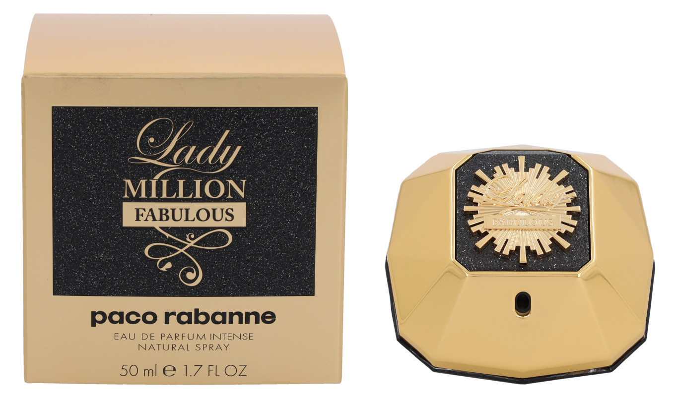 Paco Rabanne Womens Lady Million Fabulous Eau De Parfum 50ml - NA - One Size