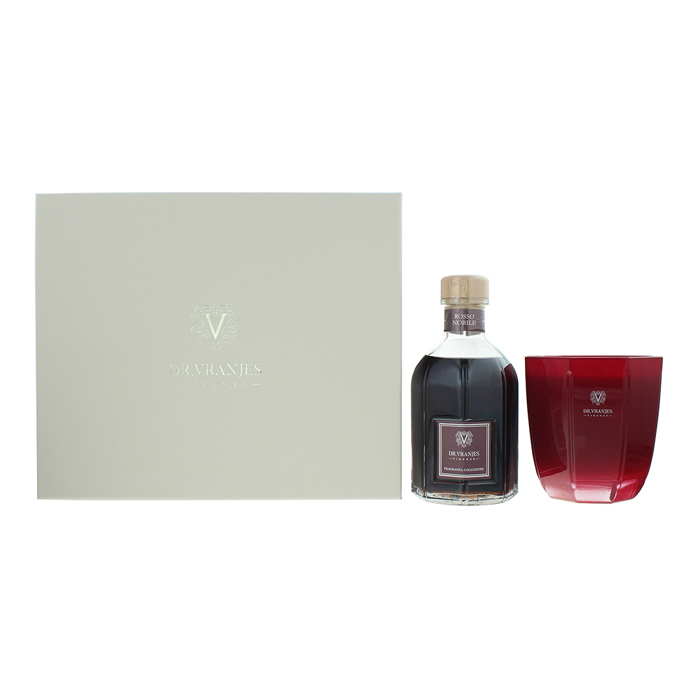 Dr. Vranjes Firenze Rosso Nobile Diffuser 500ml + Candle 500g Gift Set - One Size