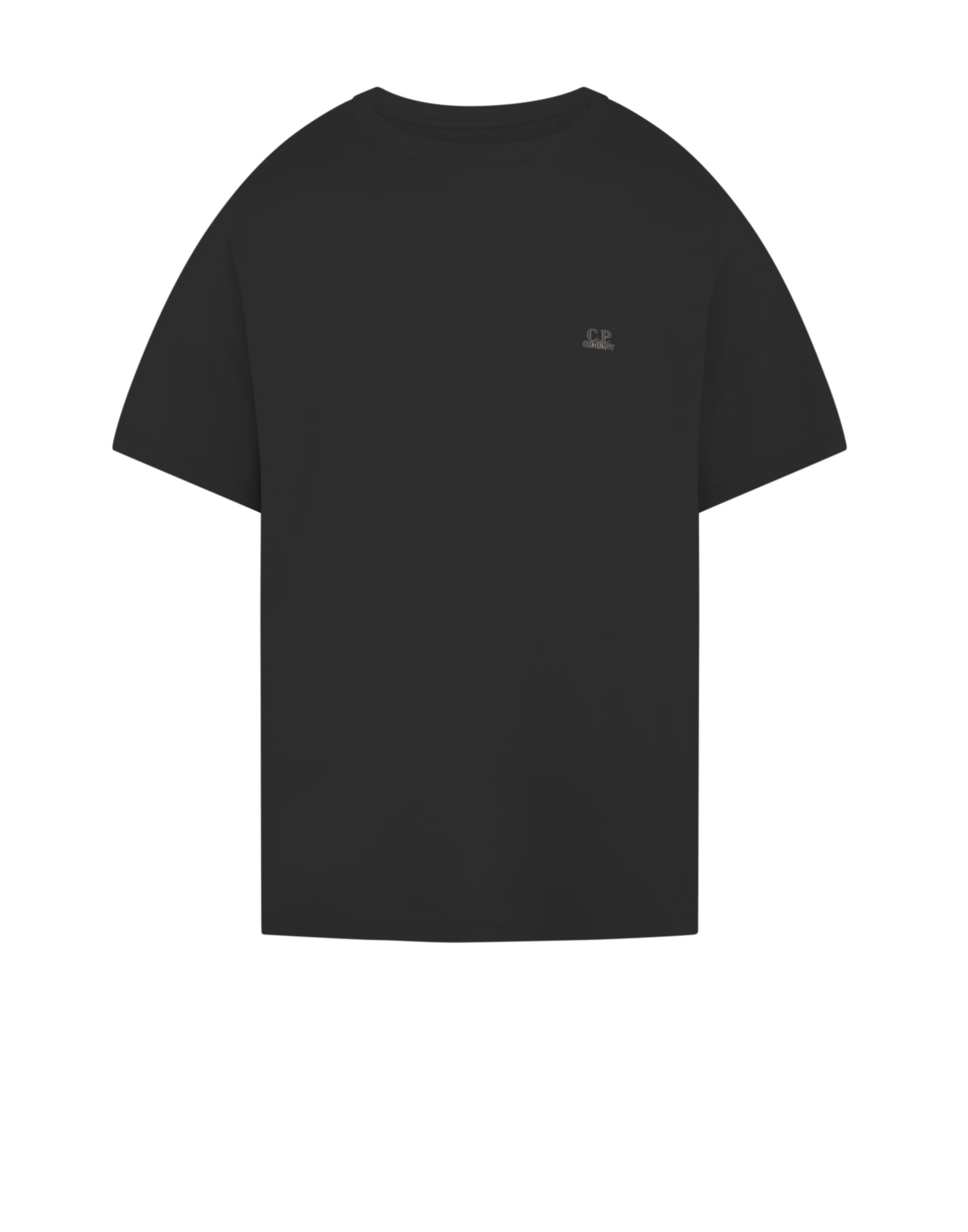 C.P. Company Mens Regular-Fit T-Shirt in Black material_cotton - Size X-Small