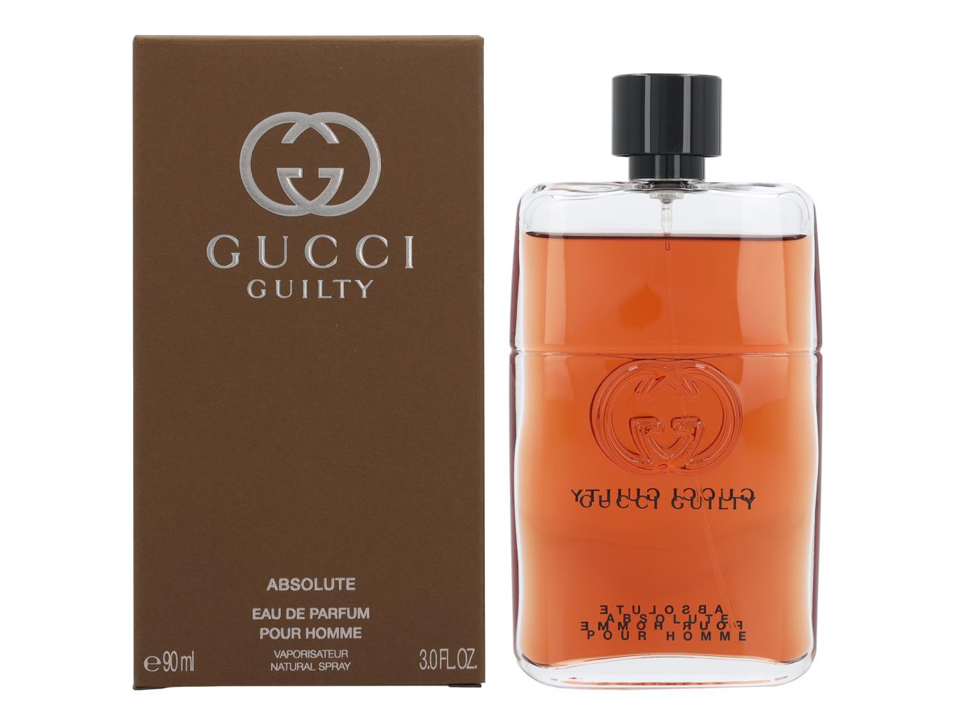 Gucci Mens Guilty Pour Homme Absolute Eau de Parfum 90ml - NA - One Size