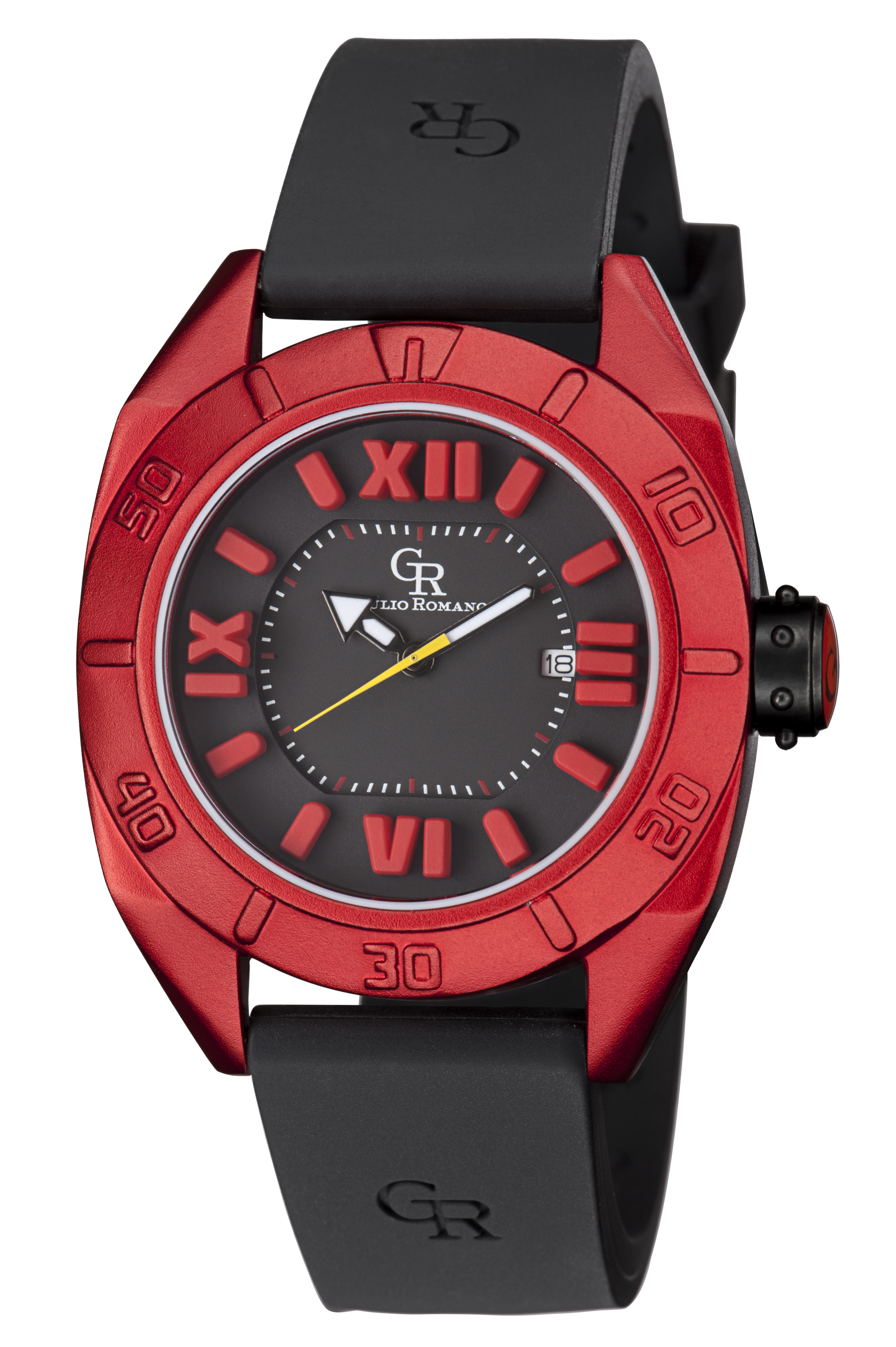 Giulio Romano : mens termoli black watch Rubber - One Size