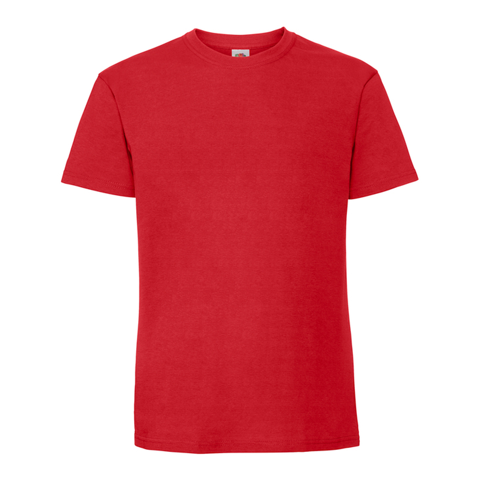 Fruit of the Loom Mens Iconic Premium Ringspun Cotton T-Shirt (Red) - Size X-Large