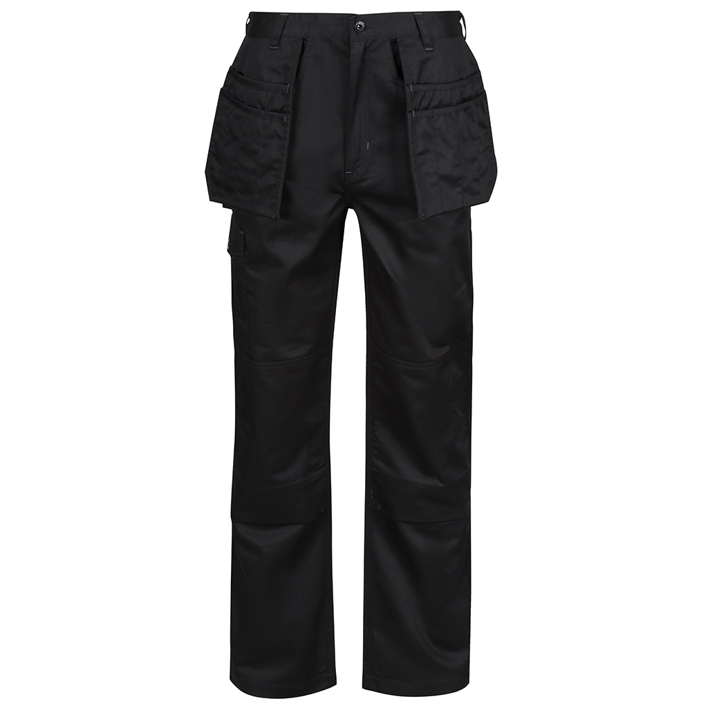 Regatta Mens Cargo Trousers (Black) - Size 32 Long