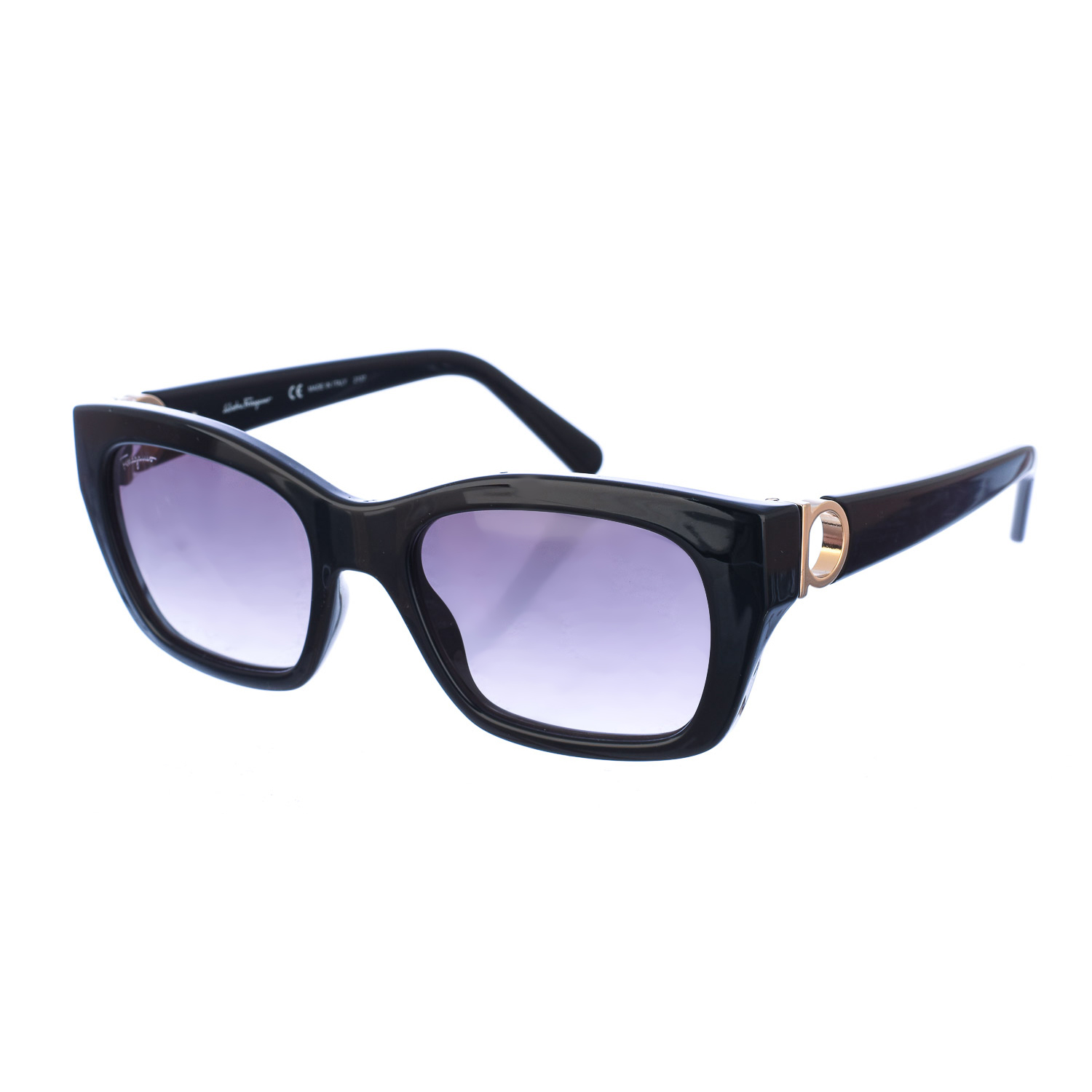 Salvatore Ferragamo Womens Sunglasses SF1012S - Black - One Size