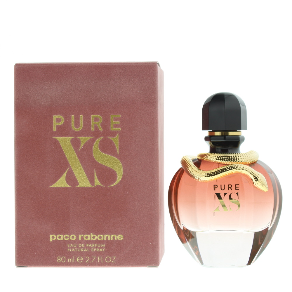 Paco Rabanne Womens Pure XS Eau de Parfum 80ml Spray For Her - Orange - One Size