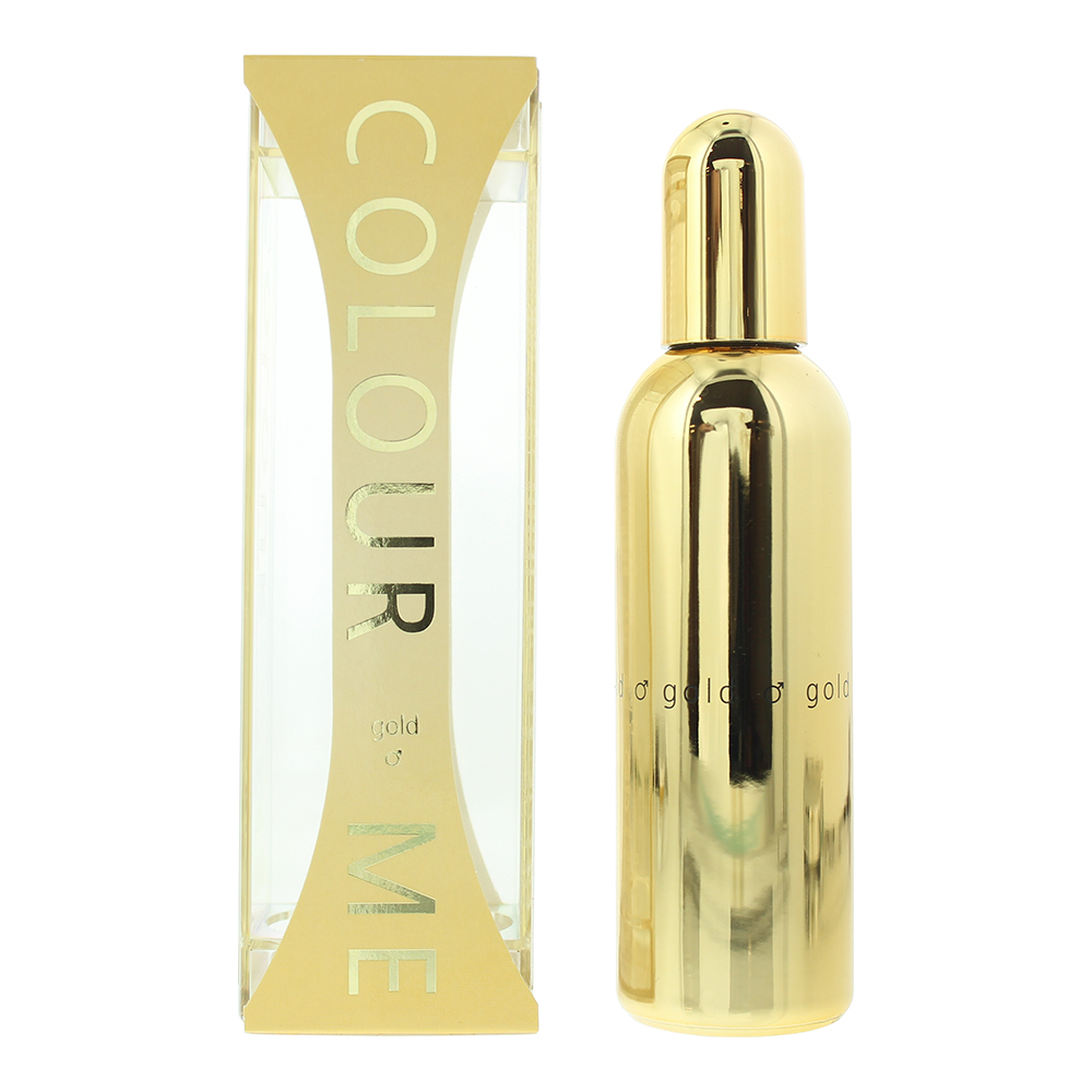 Milton Lloyd Mens Colour Me Homme Gold Eau de Parfum 90ml - One Size