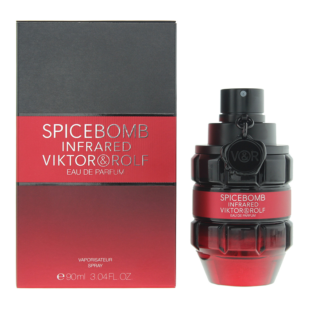 Viktor & Rolf Mens Spicebomb Infrared Eau De Parfum 90ml Spray for Him - One Size