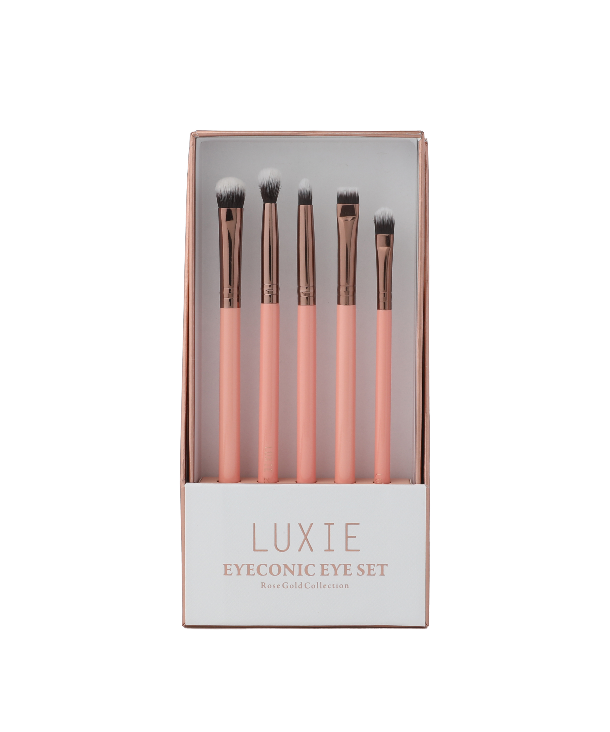 Luxie Unisex Eyeconic Eye Set - Rose Gold - One Size