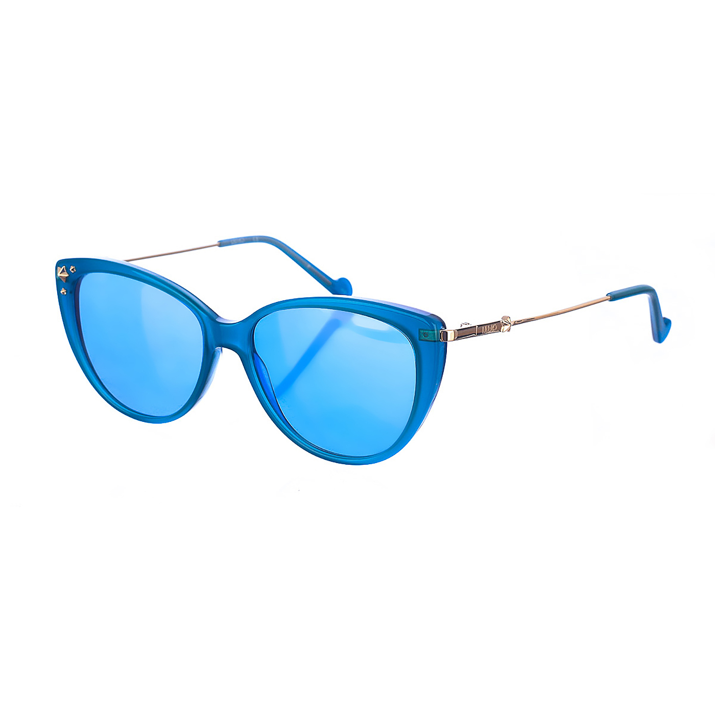 Liu Jo Womens Acetate sunglasses with oval shape LJ726S women - Blue - One Size