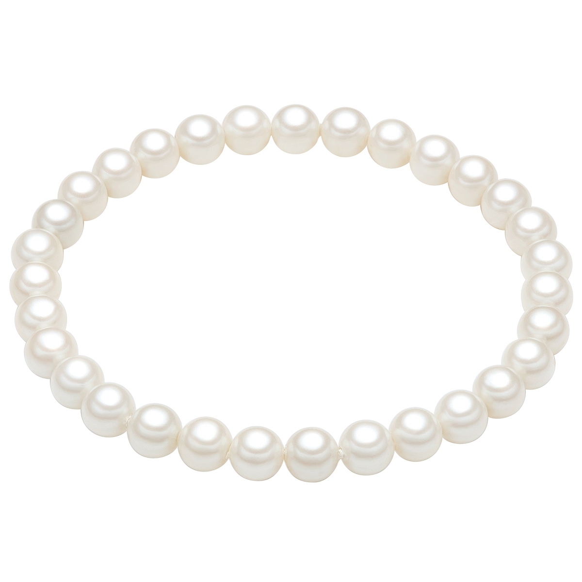 Perldor Womens Perldesse Female Shell pearl(s) Bracelet - White - Size 21 cm