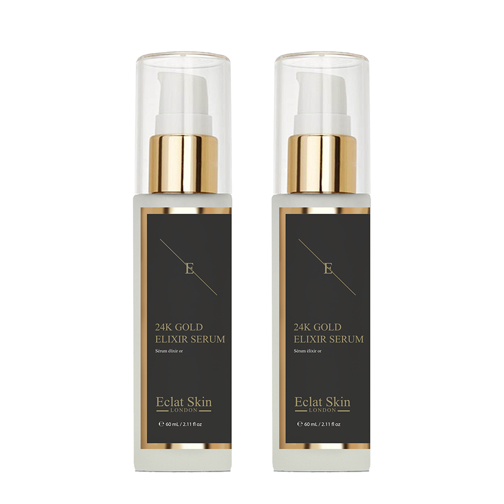 Eclat Skin London Womens 2x Anti-Wrinkle Elixir Serum 24K Gold - One Size