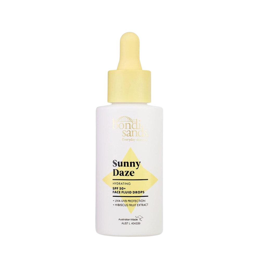 Bondi Sands Womens Sunny Daze Hydrating SPF 50+ Face Fluid Drops 30ml - One Size