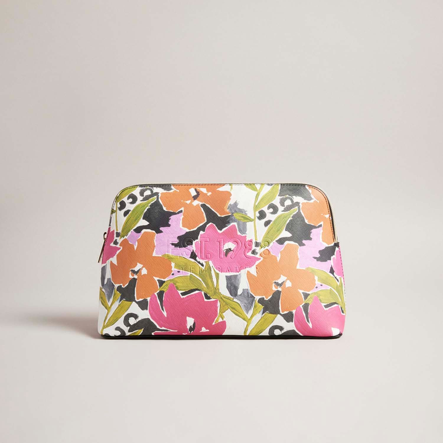 Ted Baker Womens Accessories Magicon Printed Washbag in Pink - One Size